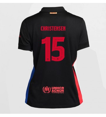 Barcelona Andreas Christensen #15 Bortatröja Dam 2024-25 Kortärmad